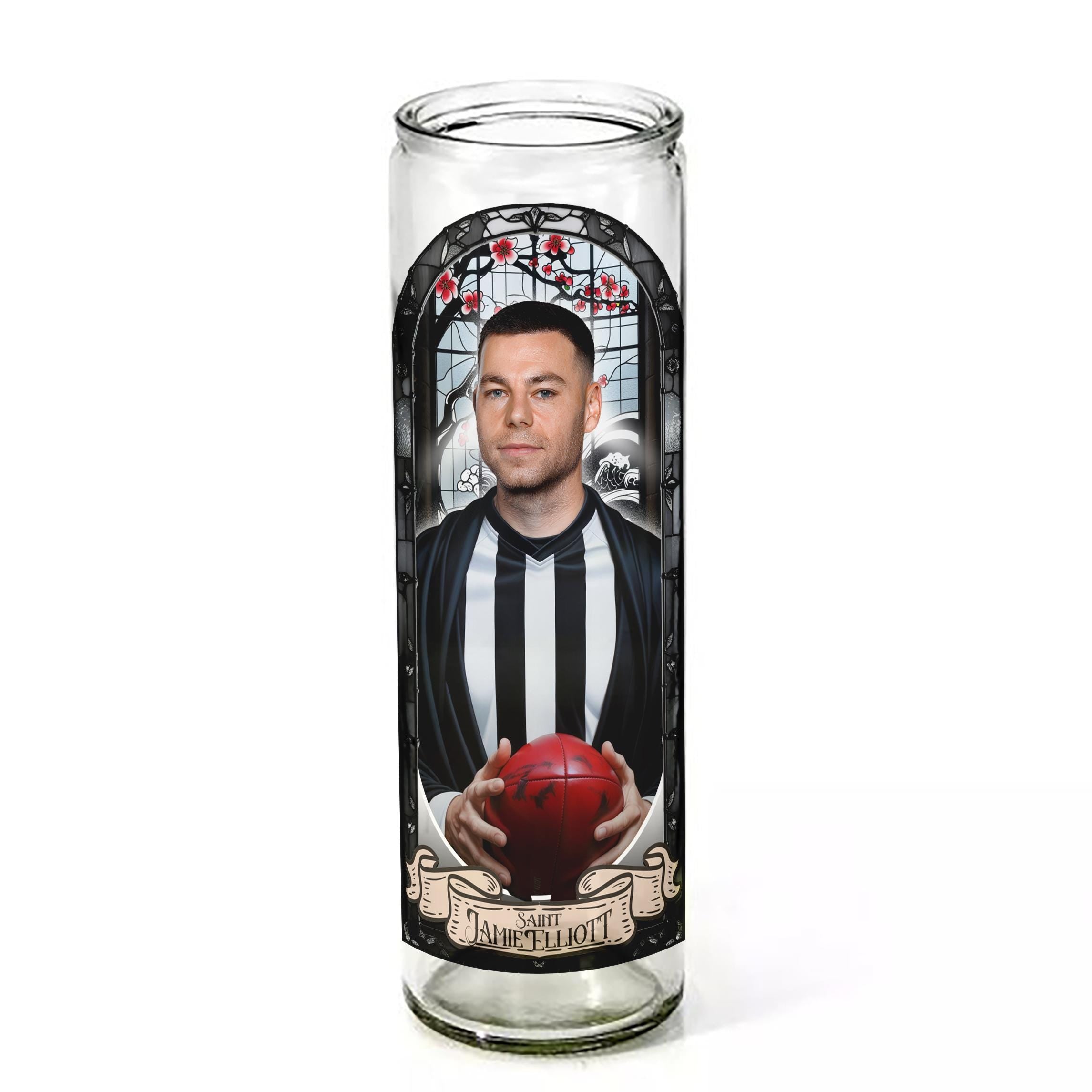 Saint Jamie Elliott Ceremonial Candle (Collingwood Football Club)