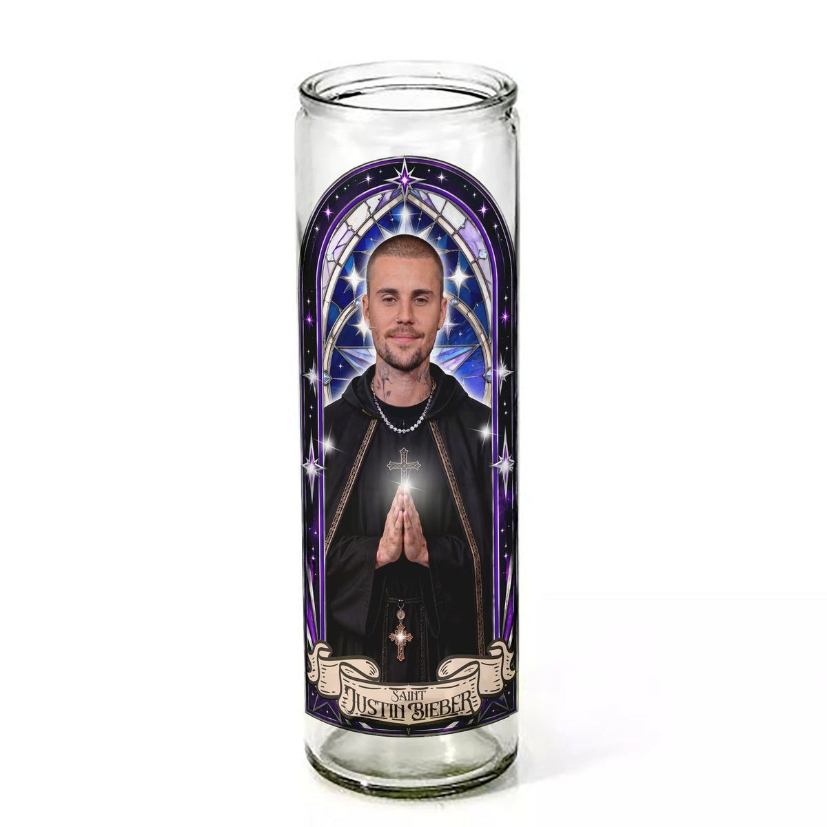Saint Justin Bieber Ceremonial Candle
