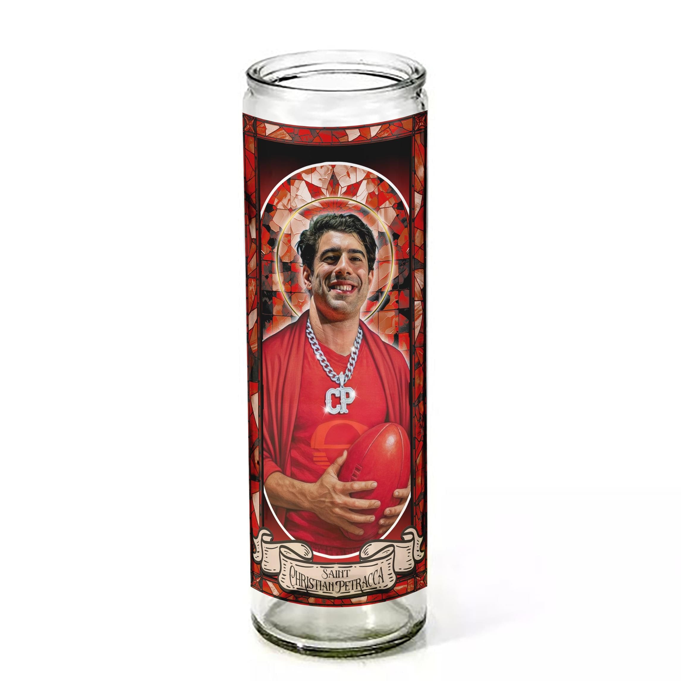 Saint Christian Petracca Ceremonial Candle (Gold Coast Suns Football Club)