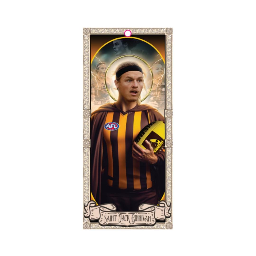 Saint Jack Ginnivan - Air Freshener - Hawthorn Hawks Football Club