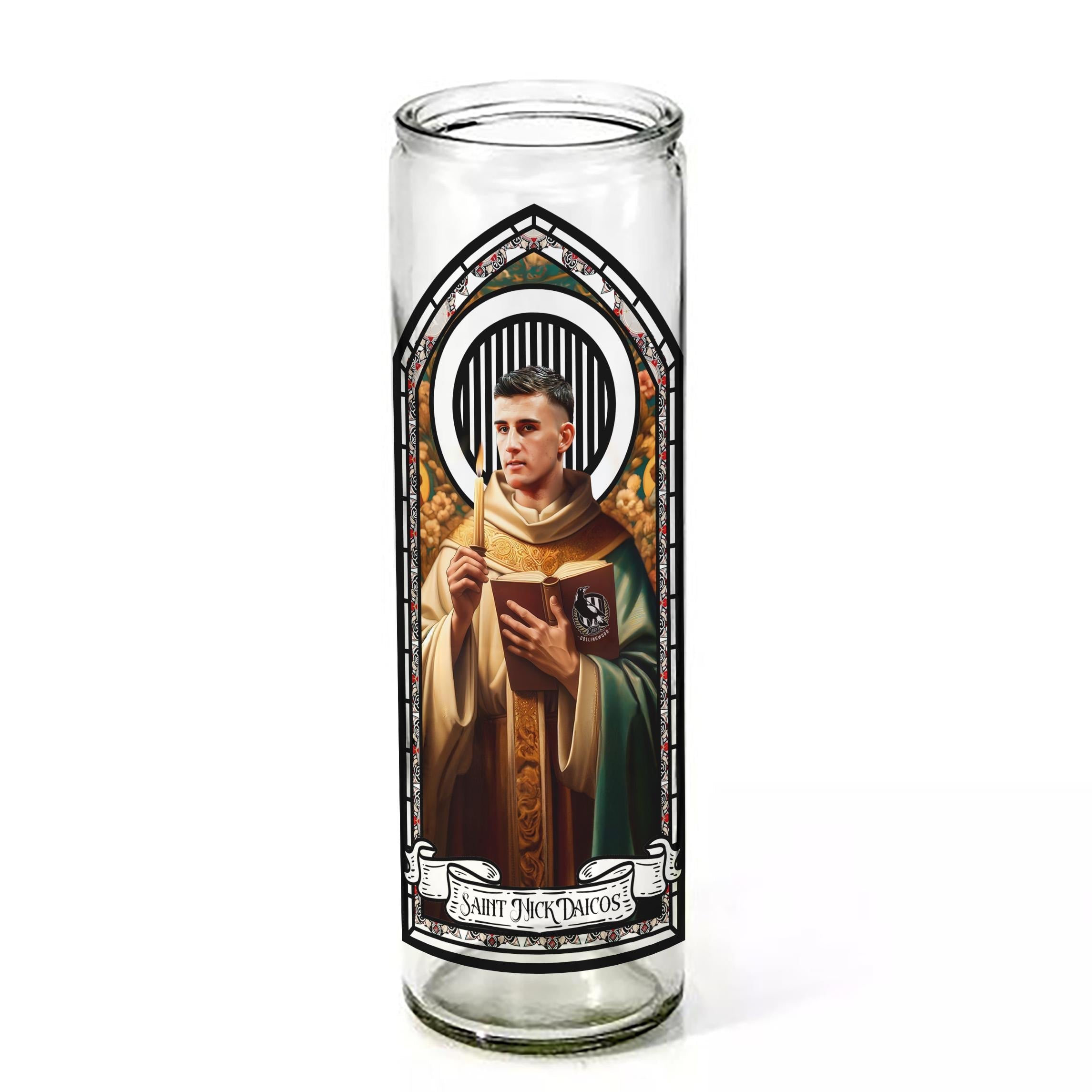 Saint Nick Daicos Ceremonial Candle (Collingwood Football Club)