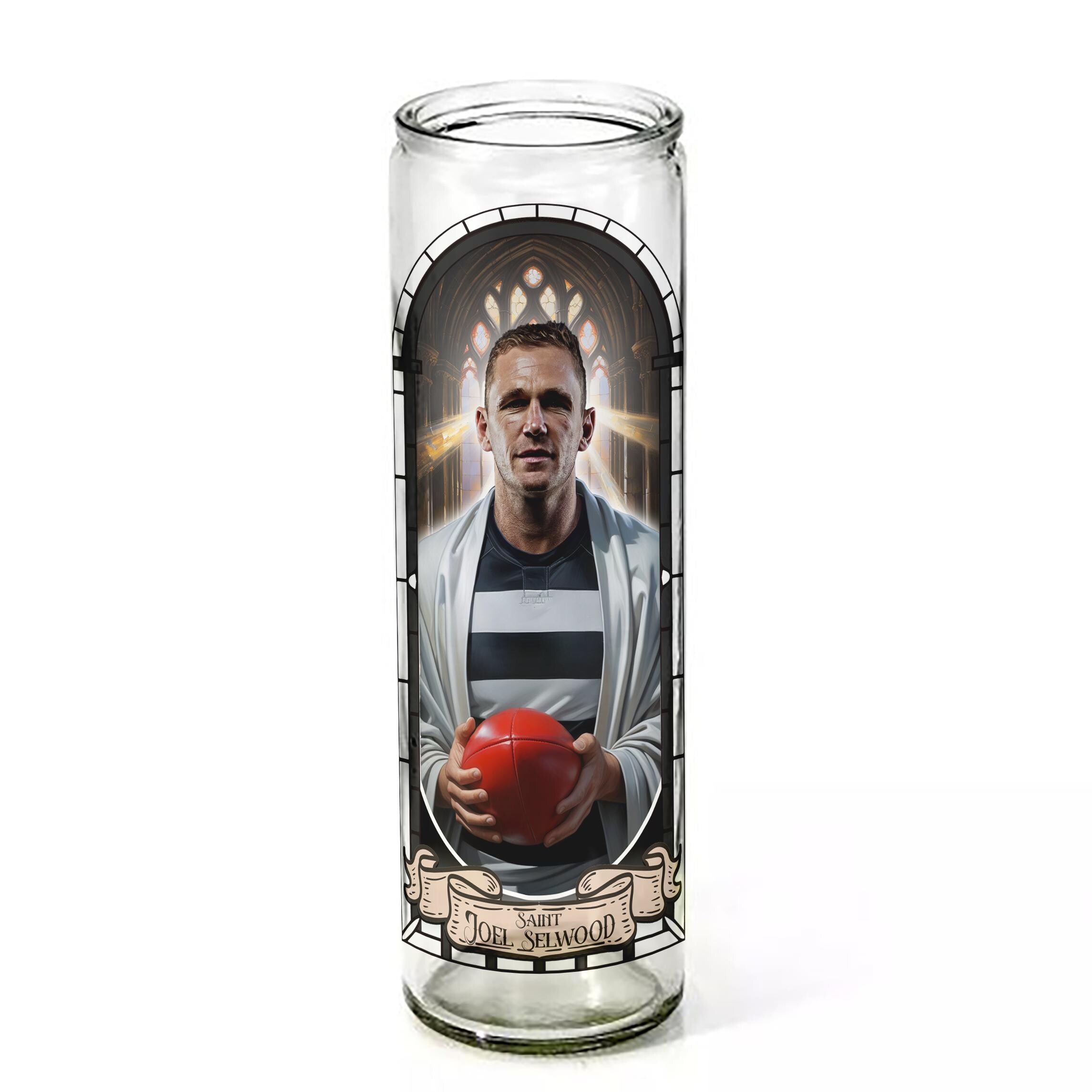 Saint Joel Selwood Ceremonial Candle (Geelong Football Club)