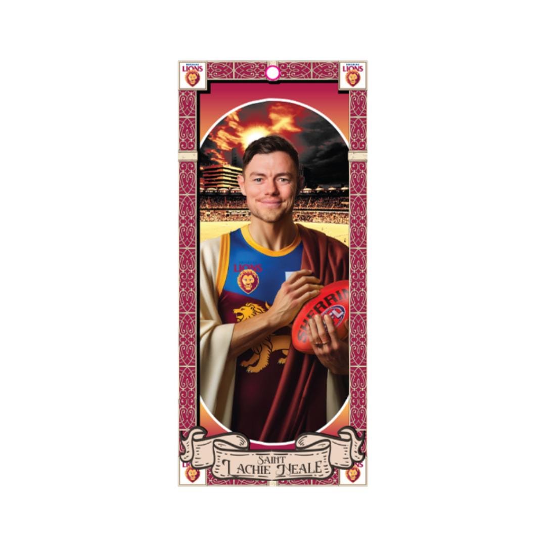Saint Lachie Neale - Car Air Freshener (various scents) - Brisbane Lions Football Club