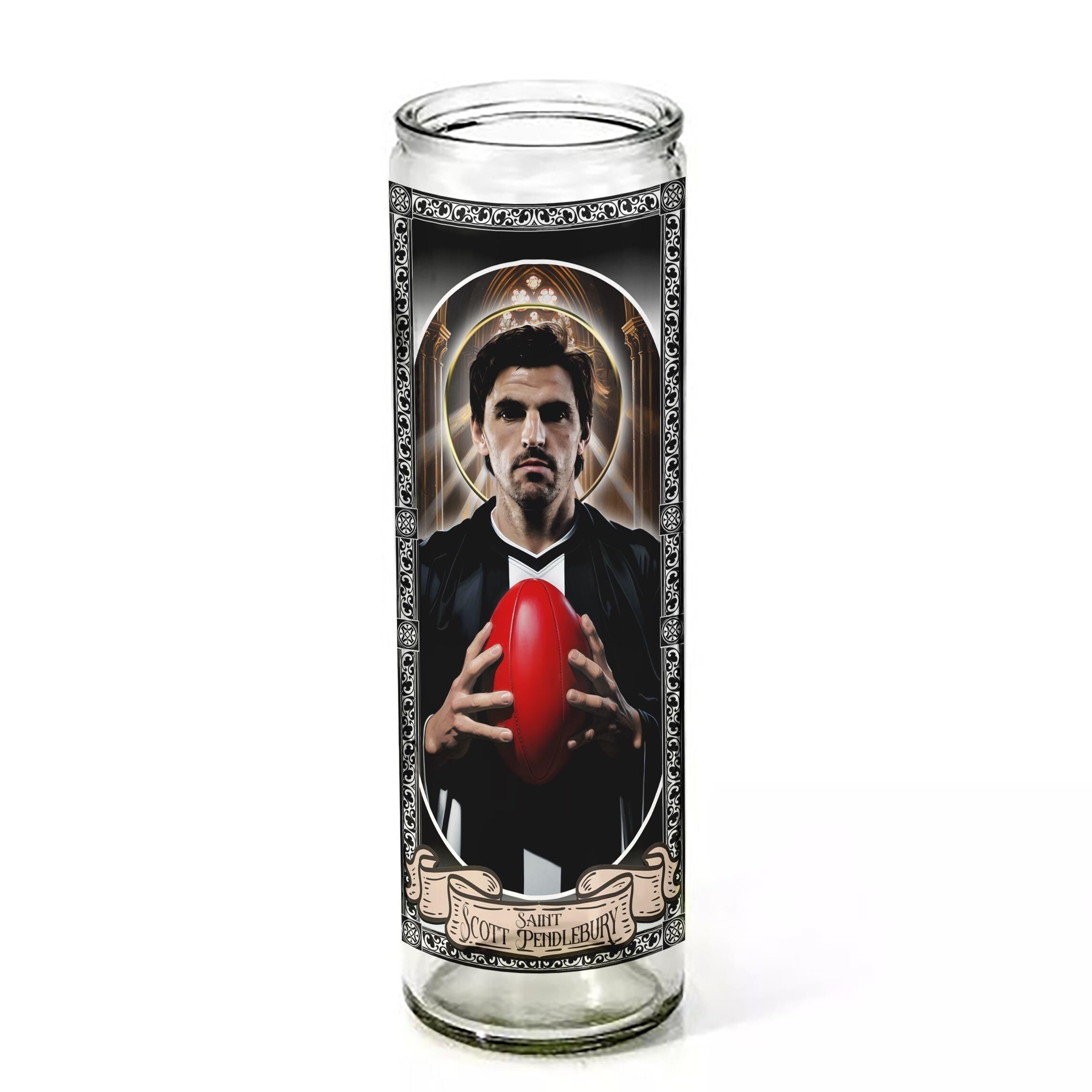 Saint Scott Pendlebury Ceremonial Candle (Collingwood Football Club)