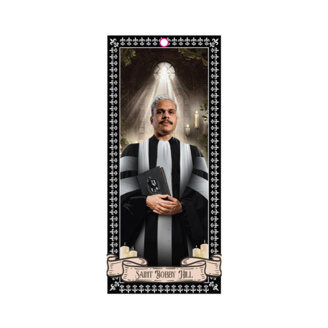 Saint Bobby Hill - Car Air Freshener (various scents) - Collingwood Football Club