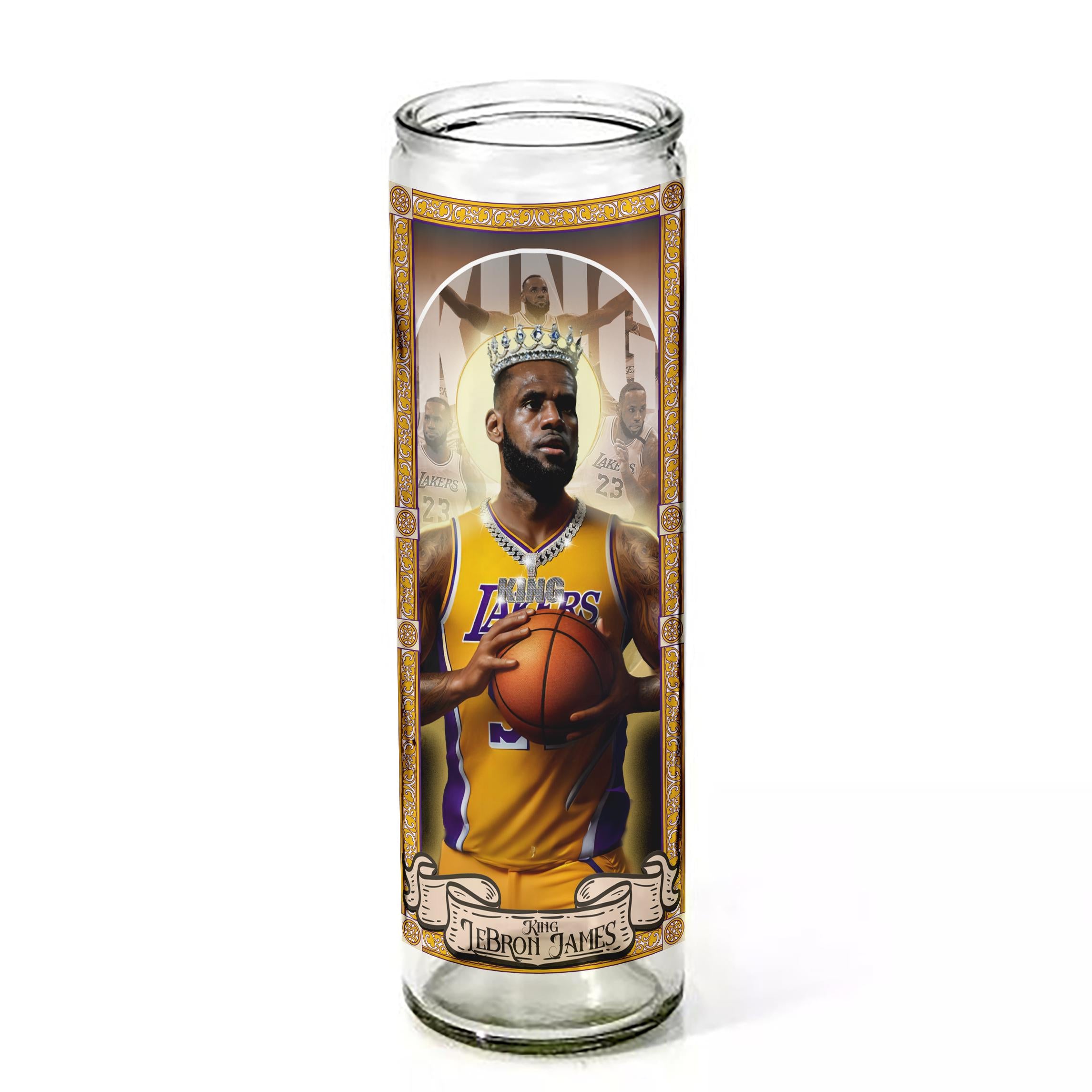 KING LeBron James Ceremonial Candle