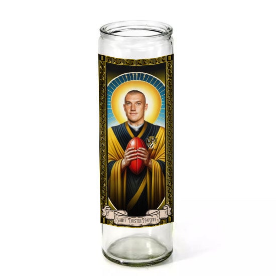 Saint Dustin Martin Ceremonial Candle (Richmond Football Club)