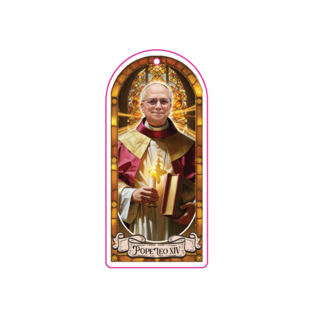 Saint Pope Leo XIV Air Freshener Air Freshener | For the Fast & the Faithful