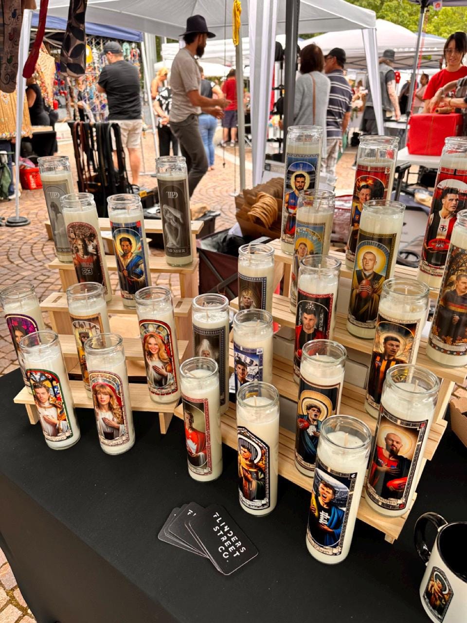 Saint Isaac Heeney Ceremonial Candle (Sydney Swans Football Club)